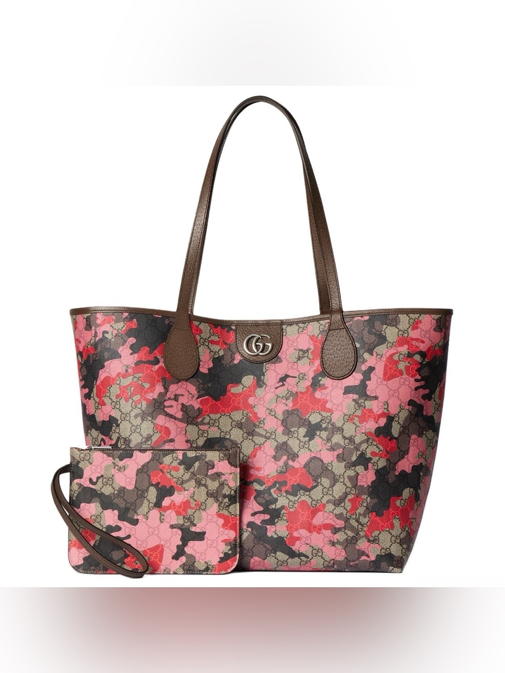 GUCCI GG Monogram Coated Fabric Tote Bag Large 856877